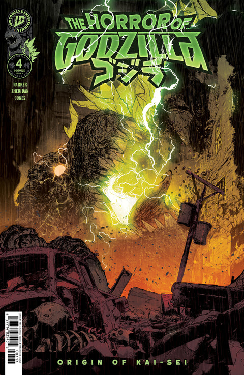 The Horror of Godzilla [Kai-Sei Era] #4 Cover A (Jones) IDW Publishing Ethan Parker Tristan Jones Tristan Jones