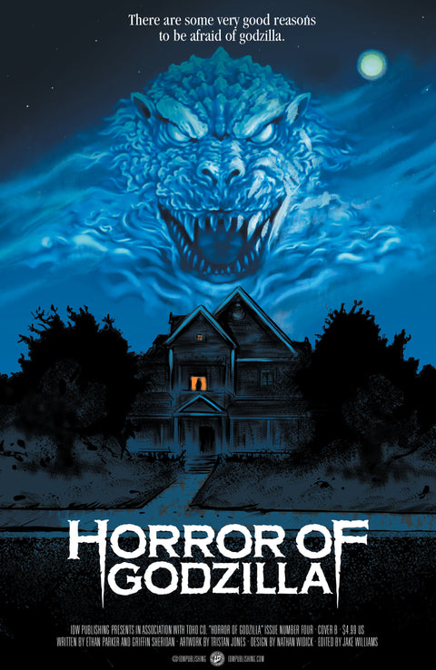 The Horror of Godzilla [Kai-Sei Era] #4 Variant B (Tunica Movie Homage Cover) IDW Publishing Ethan Parker Tristan Jones Pablo Tunica