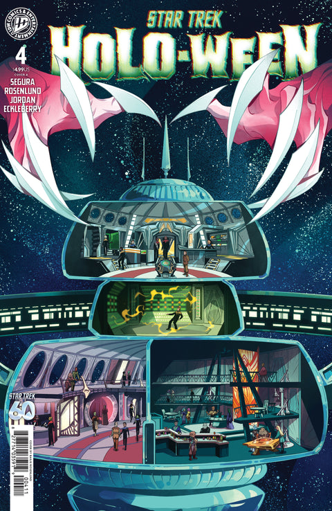 Star Trek: Holo-ween II #4 Cover A (Rosenlund) IDW Publishing Alex Segura Bailie Rosenlund Bailie Rosenlund