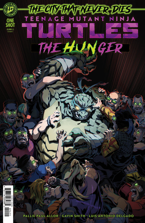 Teenage Mutant Ninja Turtles: The Hunger Variant C (CHAMBA) IDW Publishing Pallie Paul Allor Gavin Smith Chamba