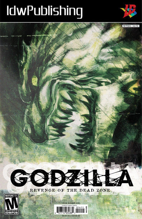 Godzilla: Revenge of the Deadzone [Kai-Sei Era] #1 Variant RI (10) (Tunica Videogame Homage Variant) 1:10 IDW Publishing Ethan Parker Pablo Tunica Pablo Tunica