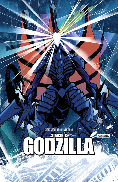 Starship Godzilla: Invasion X [Kai-Sei Era] #3 Variant B (Catalan Movie Homage Cover) IDW Publishing Chris Gooch Oliver Ono Kevin Anthony Catalan