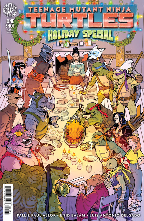 Teenage Mutant Ninja Turtles: Holiday Special Cover A (Balám) IDW Publishing Pallie Paul Allor Enid Balám Enid Balám