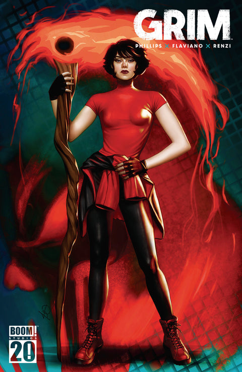 Grim 24 Comic Rebeca Puebla Anniversary Variant Boom! Studios 2025