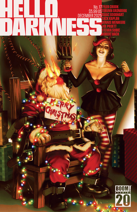 Hello Darkness #17 A Main (Dressed, Puebla) Boom Entertainment Robert Hack Robert Hack Rebeca Puebla