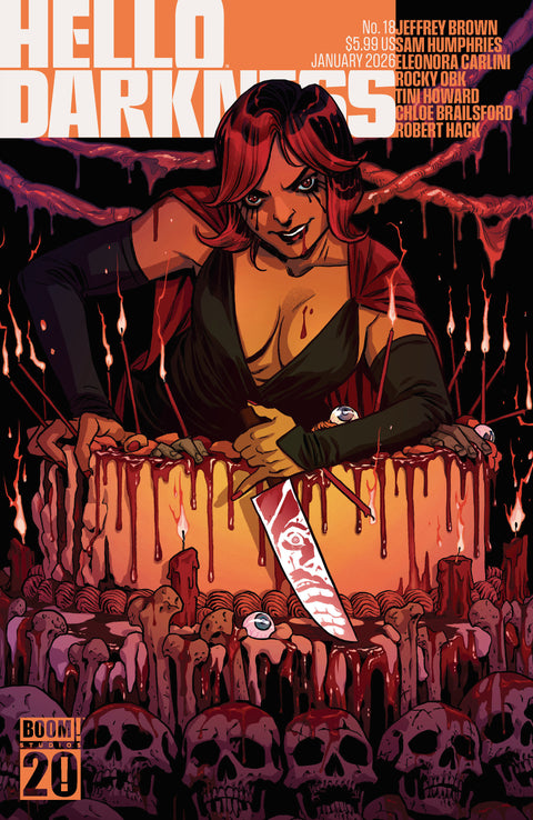 Hello Darkness 18 Comic Becky Cloonan Anniversary Variant Boom! Studios 2026