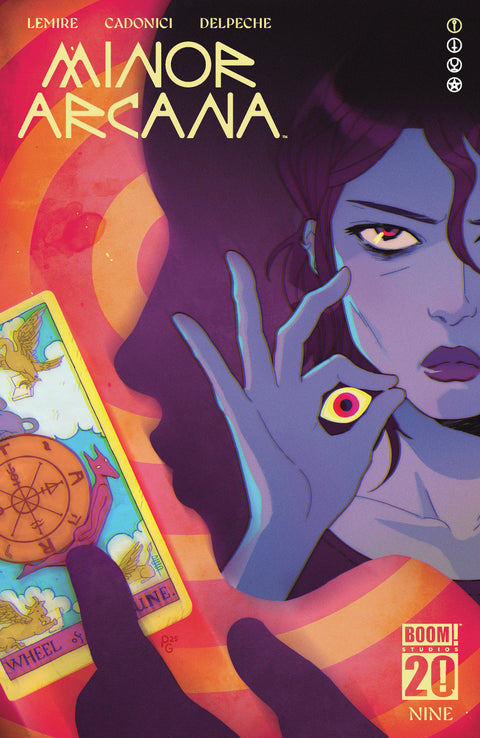 Minor Arcana #9 B Variant (Dressed, Ganucheau) Boom Entertainment Jeff Lemire Letizia Cadonici Paulina Ganucheau