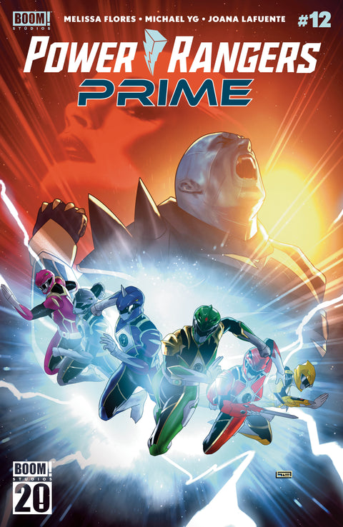 Power Rangers Prime 12 Comic Taurin Clarke Boom! Studios 2025