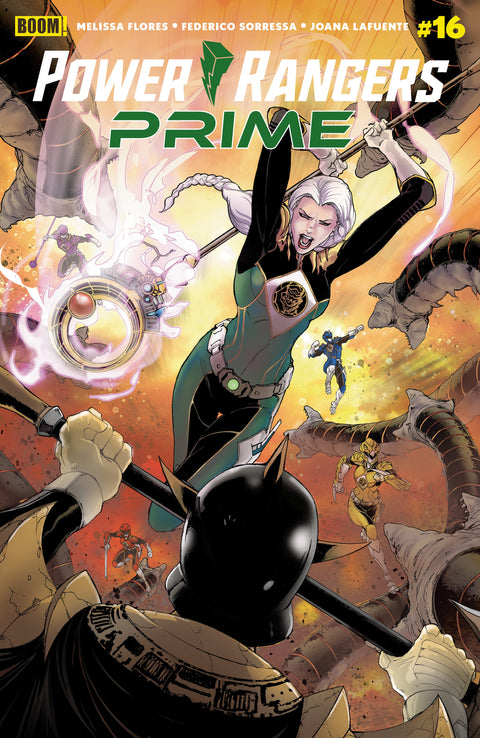 Power Rangers Prime #16 A Main (Dressed, Griffith) Boom Entertainment Melissa Flores Federico Sorressa Andrew Griffith