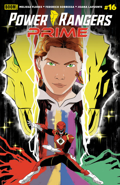Power Rangers Prime #16 B Variant (Dressed, Lockheart) Boom Entertainment Melissa Flores Federico Sorressa Saly Lockheart