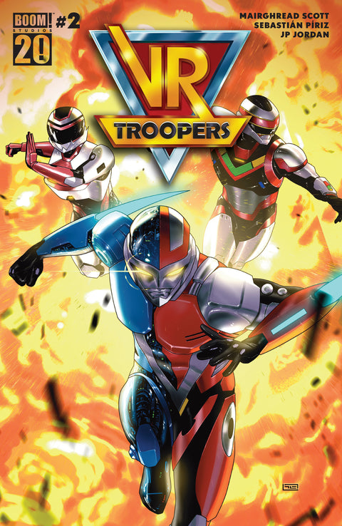 VR Troopers 2 Comic Taurin Clarke Boom! Studios 2025