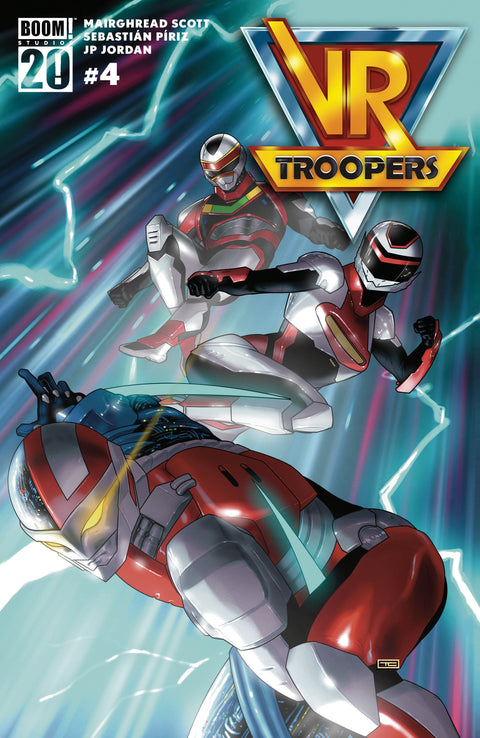 VR Troopers 4 Comic Taurin Clarke Boom! Studios 2025