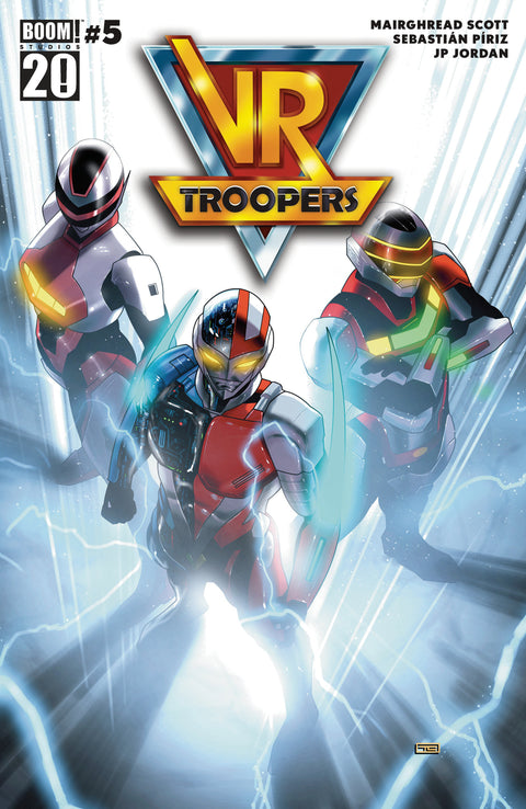 VR Troopers 5 Comic Taurin Clarke Boom! Studios 2025