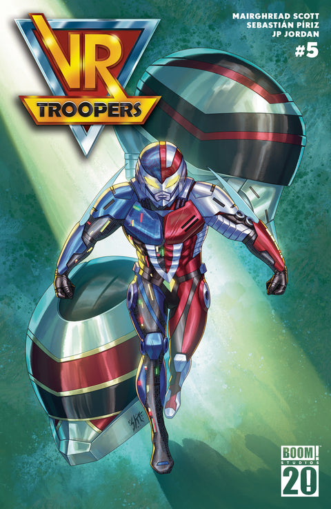 VR Troopers 5 Comic Sketch Ellis Variant Boom! Studios 2025