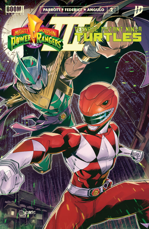 Mighty Morphin Power Rangers / Teenage Mutant Ninja Turtles, Vol. 3 2 Comic Alessio Zonno Boom! Studios 2025