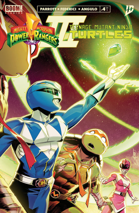 Mighty Morphin Power Rangers / Teenage Mutant Ninja Turtles, Vol. 3 4 Comic Alessio Zonno Boom! Studios 2026