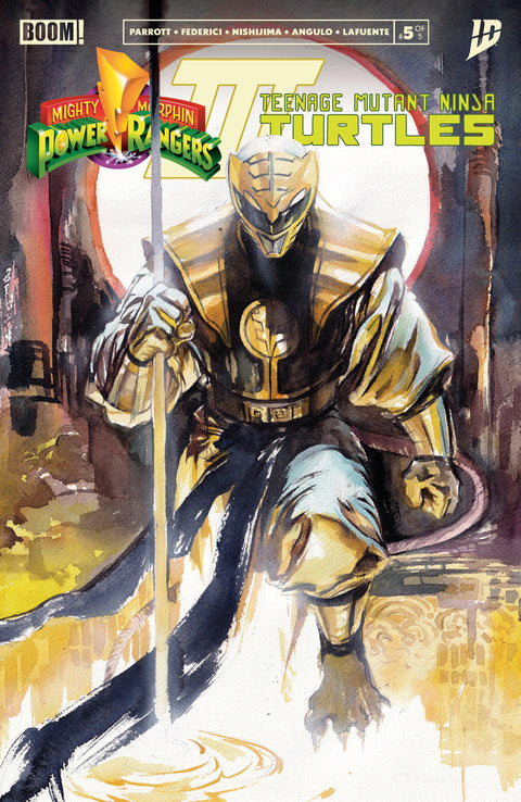 Mighty Morphin Power Rangers / Teenage Mutant Ninja Turtles, Vol. 3 5 Comic FOC Variant Boom! Studios 2026