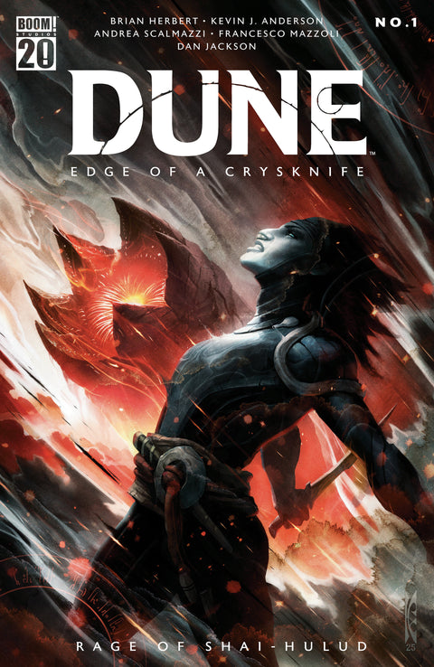 Dune: Edge of a Crysknife: The Rage of Shai-Hulud 1 Comic Raymond Swanland Boom! Studios 2025