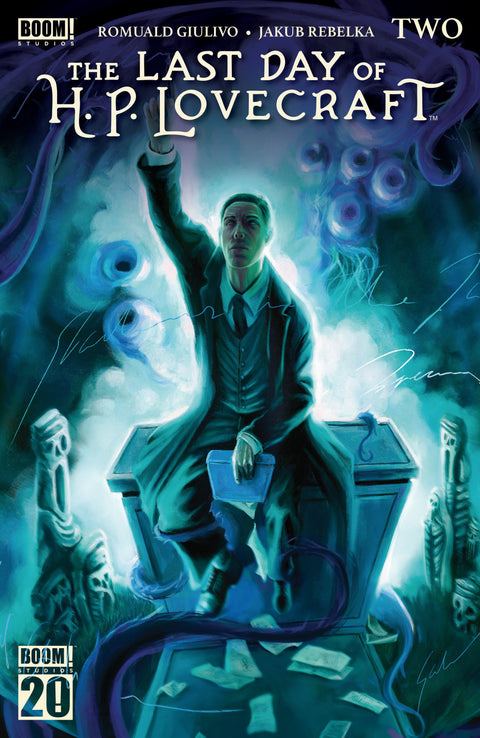 The Last Day of H.P. Lovecraft 2 Comic John Pearson Variant Boom! Studios 2025