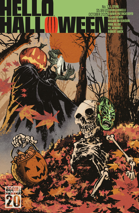 Hello Halloween 1 Comic Drew Rausch Variant Boom! Studios 2025