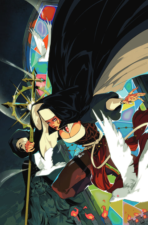 Marian Heretic 1 Comic 1:10 Joe Jaro Virgin Incentive Boom! Studios 2025