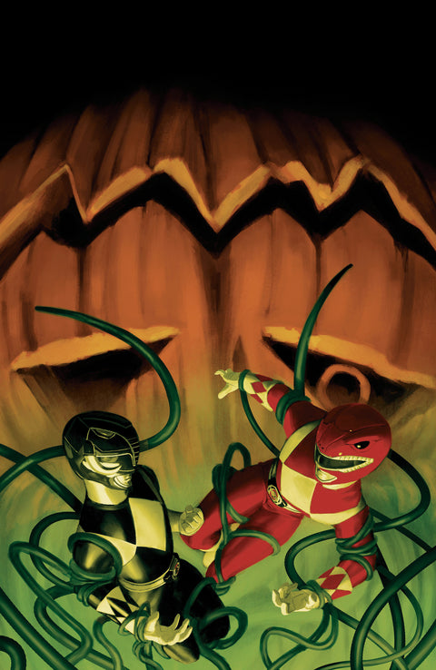 Mighty Morphin Power Rangers - Halloween Special 1 Comic Miguel Mercado Foil Virgin Variant Boom! Studios 2025