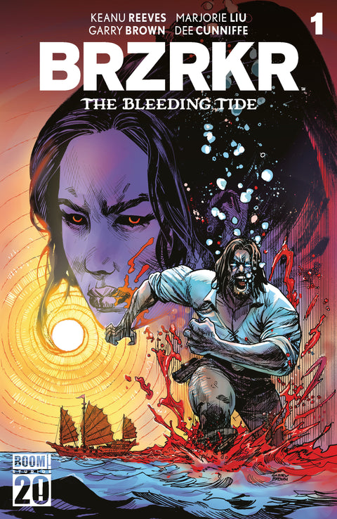 BRZRKR: The Bleeding Tide 1 Comic Garry Brown Boom! Studios 2025