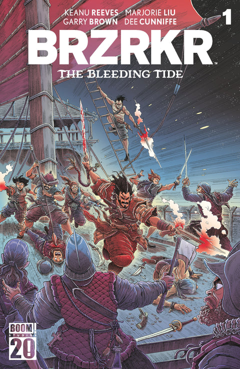 BRZRKR: The Bleeding Tide 1 Comic FOC Variant Boom! Studios 2025
