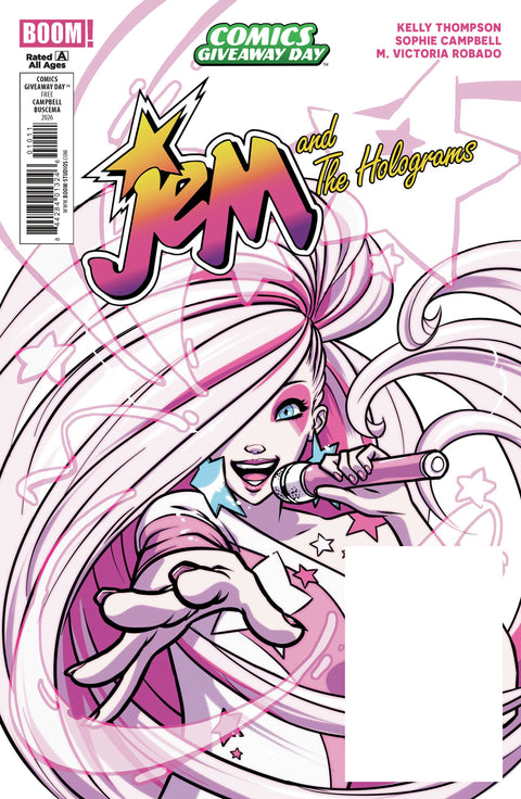 (Comics Giveaway Day 2026) Jem and the Holograms / My Little Pony Flipbook 1 Comic  Boom! Studios 2026