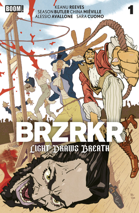 BRZRKR: Light Draws Breath 1 Comic Ronald Wimberly Variant Boom! Studios 2026