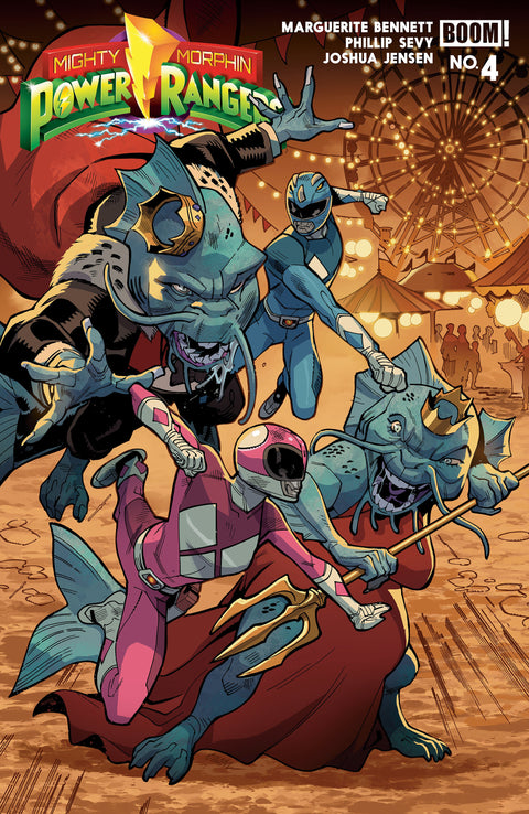 Mighty Morphin Power Rangers (2026) #4 A Main (Dressed, Balám) Boom Entertainment Marguerite Bennett Phillip Sevy Balám