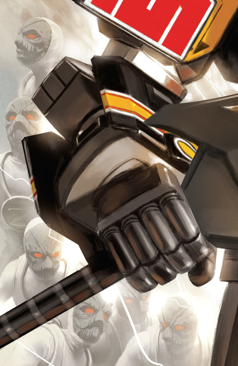 Mighty Morphin Power Rangers (2026) #4 C Megazord Card Stock Connecting Variant (Full Art, Mercado) Boom Entertainment Marguerite Bennett Phillip Sevy Miguel Mercado