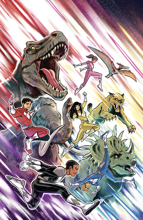 Mighty Morphin Power Rangers (2026) #6 E Foil Variant (Full Art, Foil, Di Gianfelice) Boom Entertainment Marguerite Bennett Phillip Sevy Simona Di Gianfelice