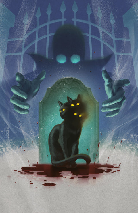 Stuff of Nightmares: The Cat in the Coffin #1 B Variant (Dressed, Murakami) Boom Entertainment R.L. Stine Matthew Dunn Reiko Murakami