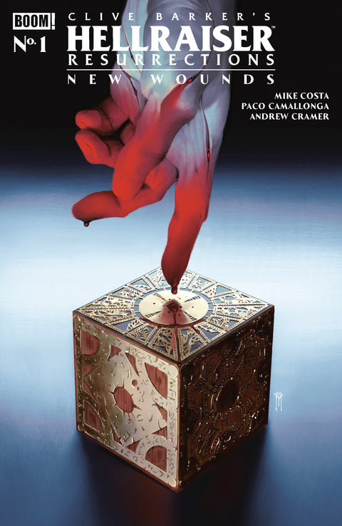 Hellraiser: Resurrections - New Wounds #1 G FOC Reveal Variant (Dressed, Mercado) Boom Entertainment Mike Costa Paco Camallonga Miguel Mercado