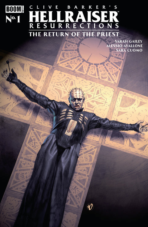 Hellraiser: Resurrections - The Return of the Priest #1 G FOC Reveal Variant (Dressed, Olivetti) Boom Entertainment Sarah Gailey Alessio Avallone Ariel Olivetti