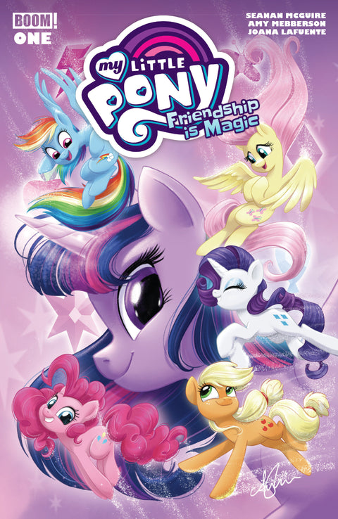 My Little Pony: Friendship is Magic (2026) #1 A Main (Dressed, Mebberson) Boom Entertainment Seanan McGuire Amy Mebberson Amy Mebberson