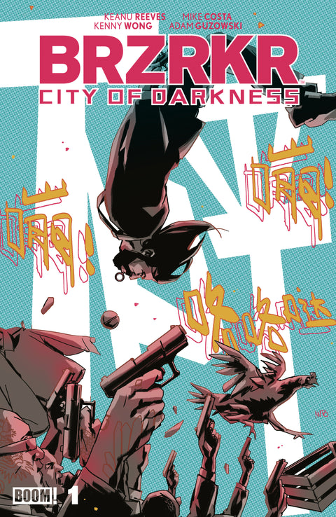 BRZRKR: City of Darkness #1 D Foil Variant (Dressed, Foil, Fuso) Boom Entertainment Keanu Reeves Kenny Wong Antonio Fuso