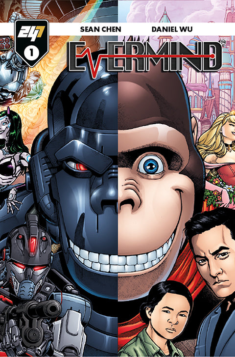 EVERMIND #1 Cover A - Main Tokyopop Sean Chen  Sean Chen