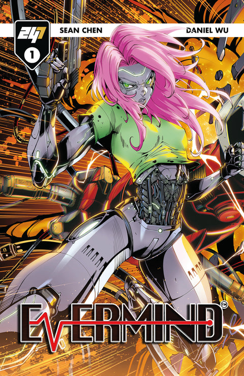 EVERMIND #1 Cover B - Manga Var Tokyopop Sean Chen  GODTAIL