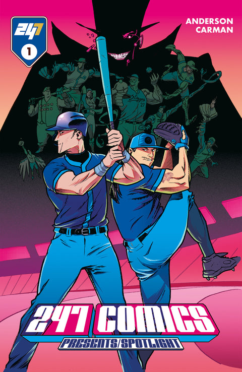 247 Comics Presents / Spotlight #1 Cover A - Cyber League Tokyopop Brian Buccellato Larry Hama Anderson Carman
