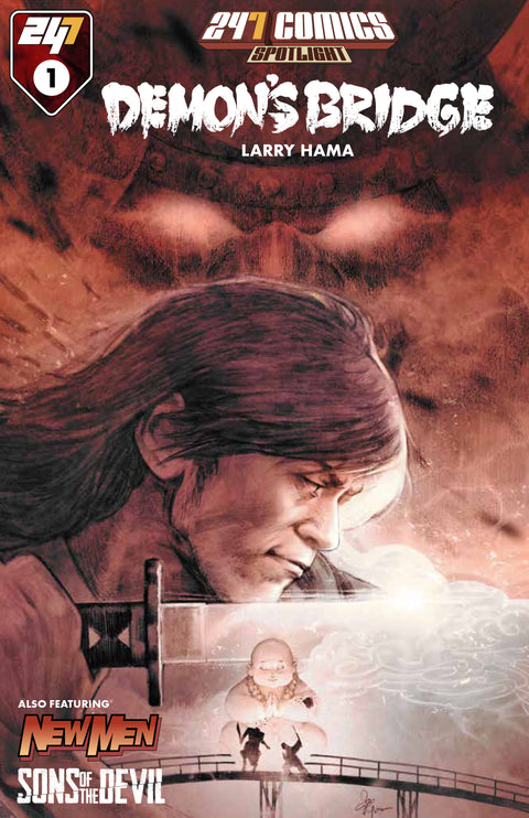 247 COMICS Presents / Spotlight #1 Cover I - Demon's Bridge Tokyopop Brian Buccellato Larry Hama Emily Yin
