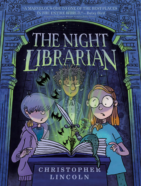 The Night Librarian Penguin Young Readers Group Christopher Lincoln  