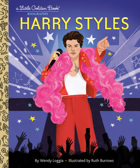 Harry Styles: A Little Golden Book Biography Random House Children's Books Wendy Loggia Ruth Burrows 