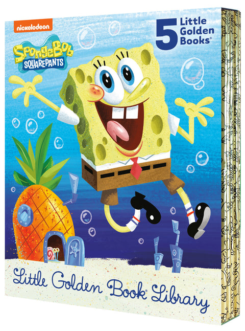 SpongeBob SquarePants Little Golden Book Library (SpongeBob SquarePants) Random House Children's Books Various Golden Books 