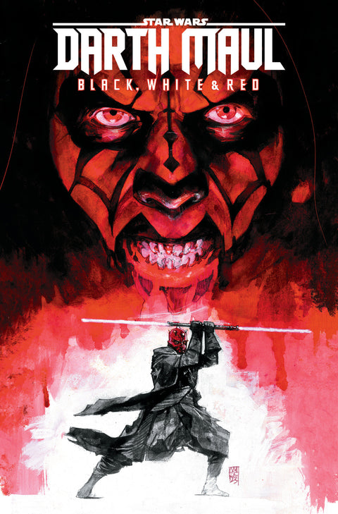 STAR WARS: DARTH MAUL - BLACK, WHITE & RED TREASURY EDITION Marvel Greg Pak Stefano Raffaele Taurin Clarke