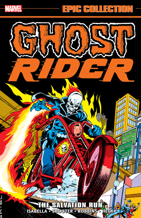 GHOST RIDER EPIC COLLECTION: THE SALVATION RUN Marvel Tony Isabella Frank Robbins Gil Kane