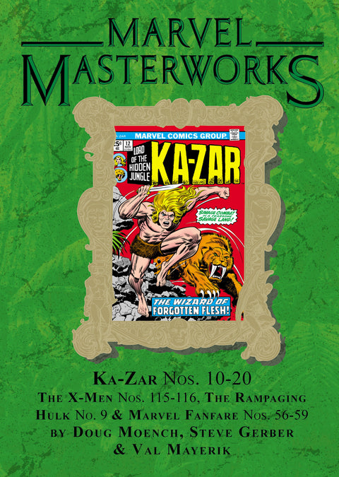 MARVEL MASTERWORKS: KA-ZAR VOL. 4 [DM ONLY] Marvel Doug Moench Val Mayerik Jack Kirby