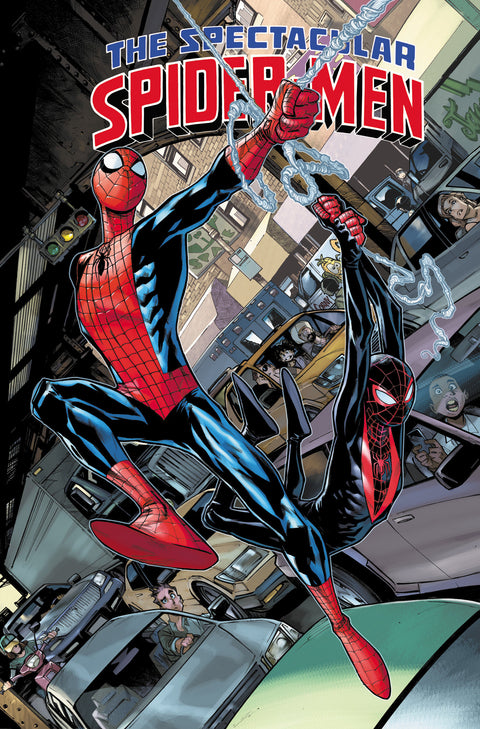 THE SPECTACULAR SPIDER-MEN VOL. 1: ARACHNOBATICS Marvel Greg Weisman Humberto Ramos Humberto Ramos