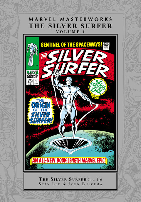 MARVEL MASTERWORKS: THE SILVER SURFER VOL. 1 [REMASTERWORKS] Marvel Stan Lee John Buscema John Buscema